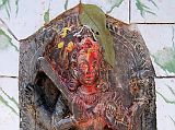 09 Kathmandu Gokarna Mahadev Temple Hindu Statue Holding Sword and Trident